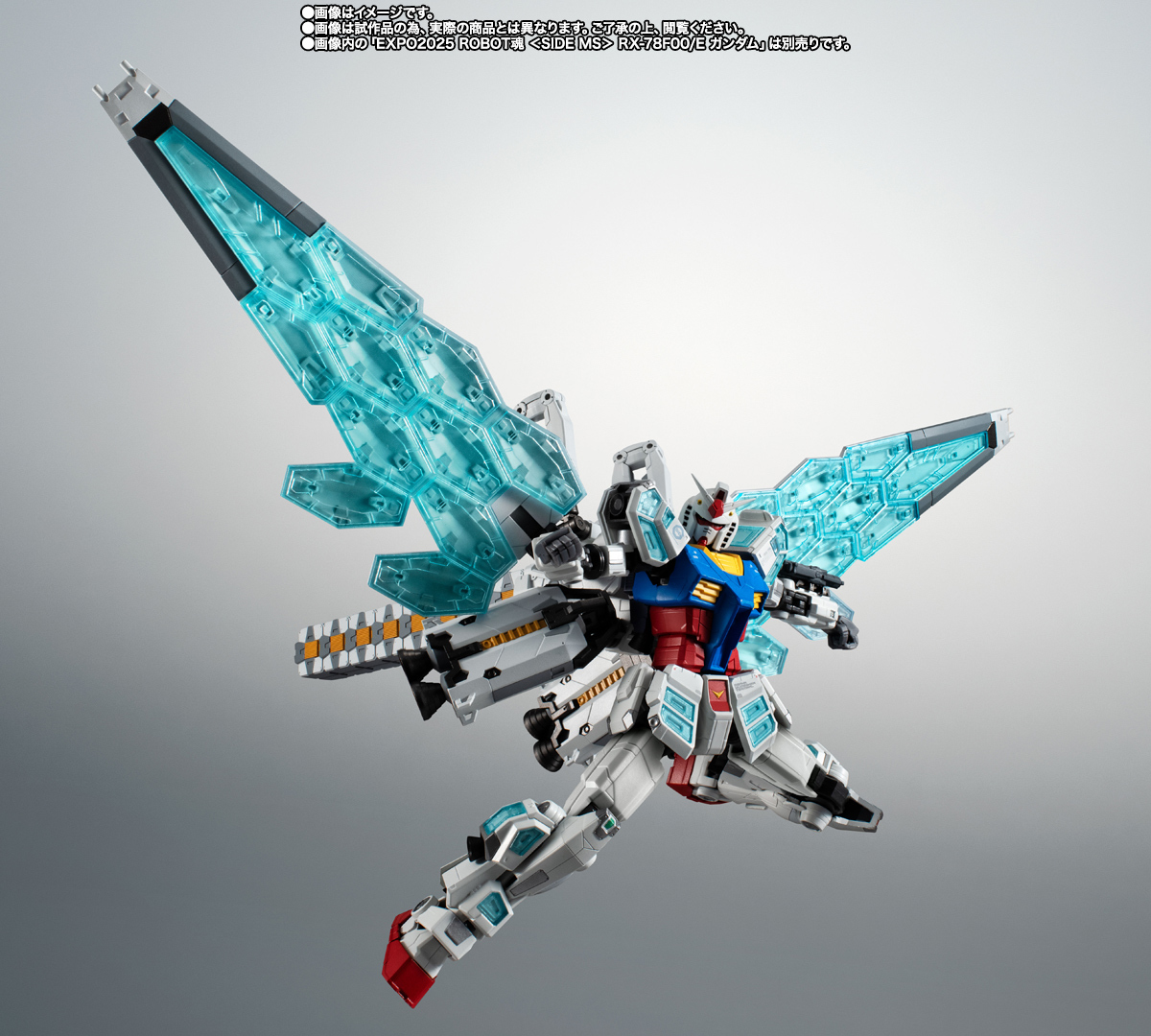EXPO2025 ROBOT SPIRIT <SIDE MS> EX-001 RX-78F00 Glass Feather