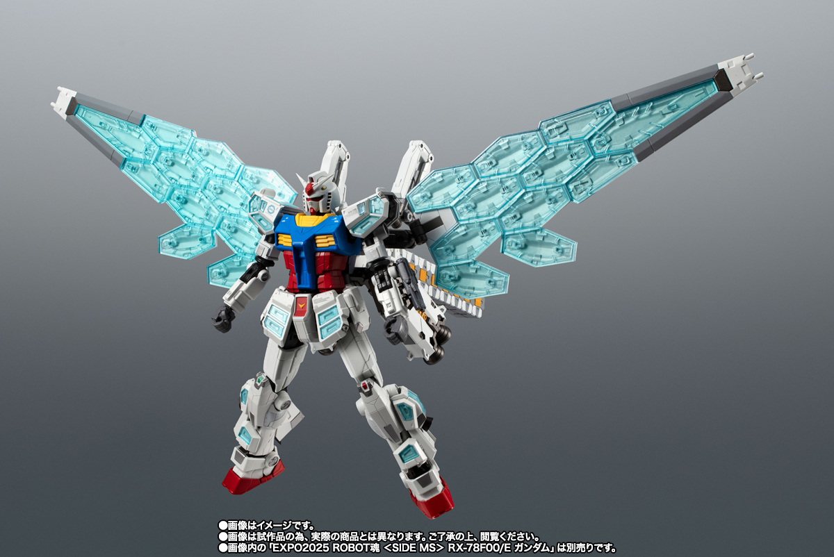 EXPO2025 ROBOT SPIRIT <SIDE MS> EX-001 RX-78F00 Glass Feather