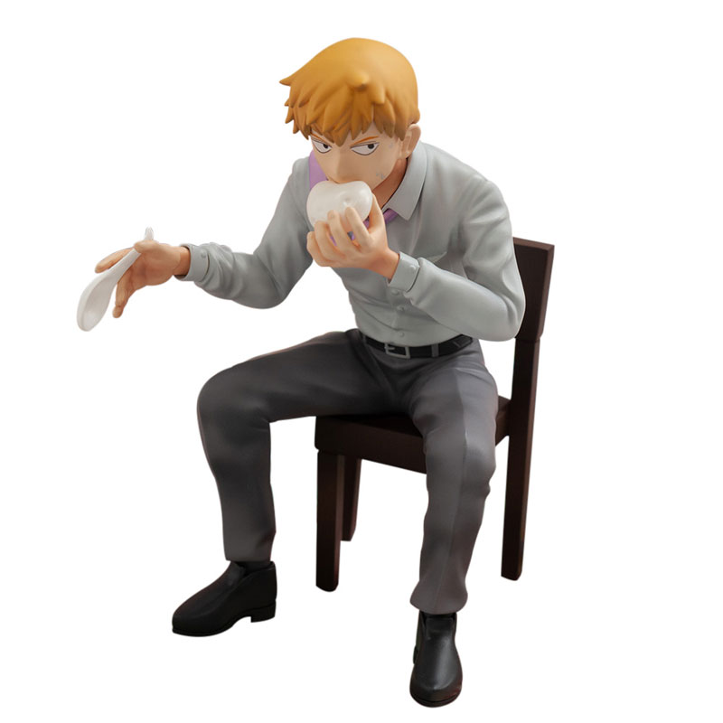 Mob Psycho 100 III x Bunbougu Cafe 2022 Figure Arataka Reigen