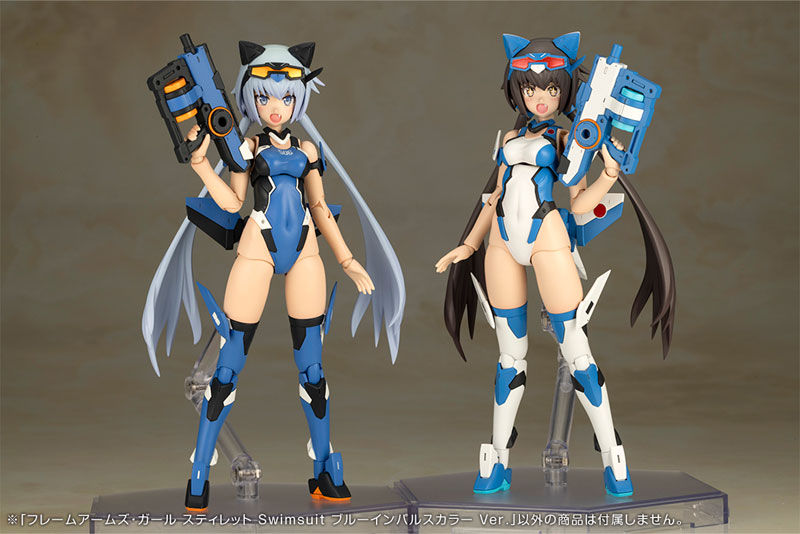 Frame Arms Girl Stylet Swimsuit BLUE IMPULSE COLOR Ver