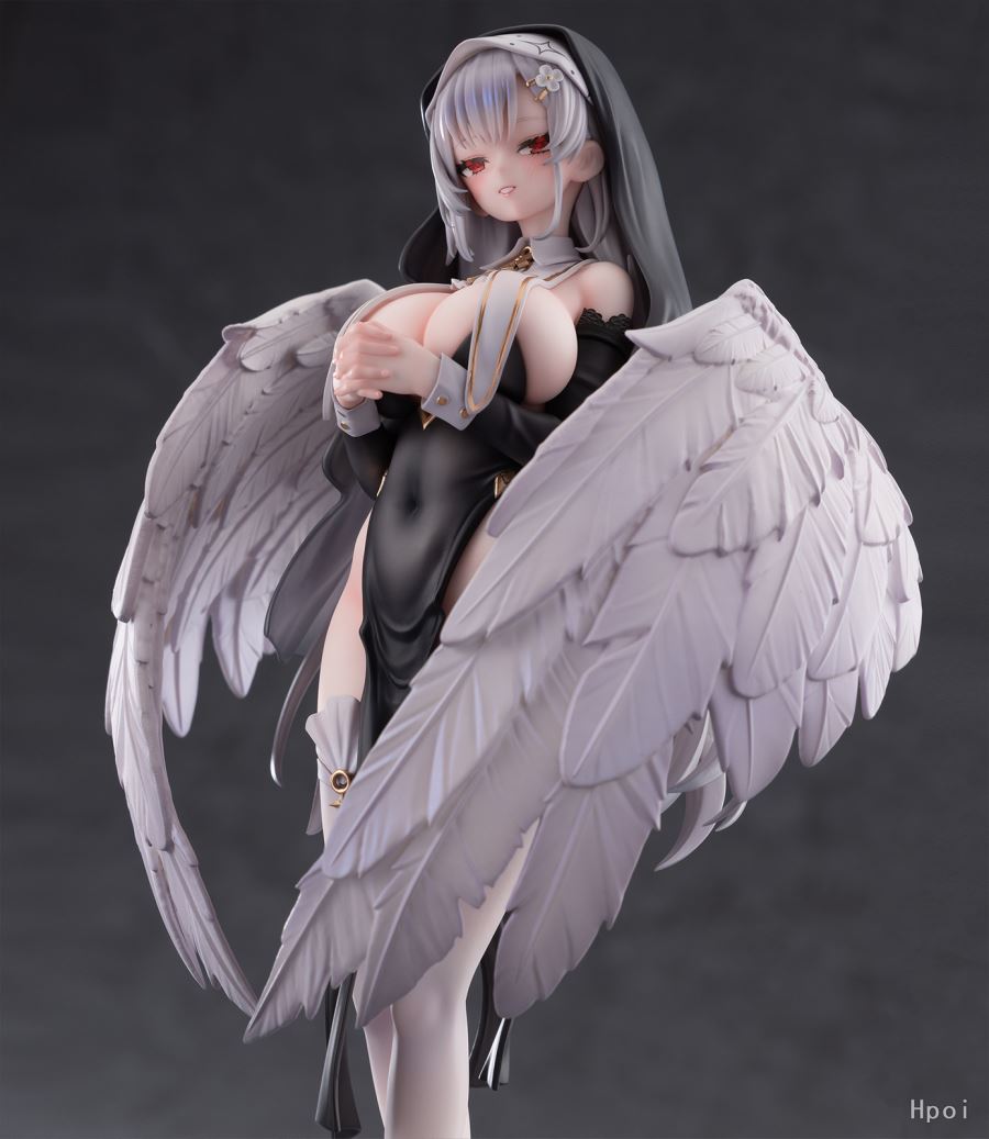 Angel Sister Holy Feather Original Painting: Simao 1/6