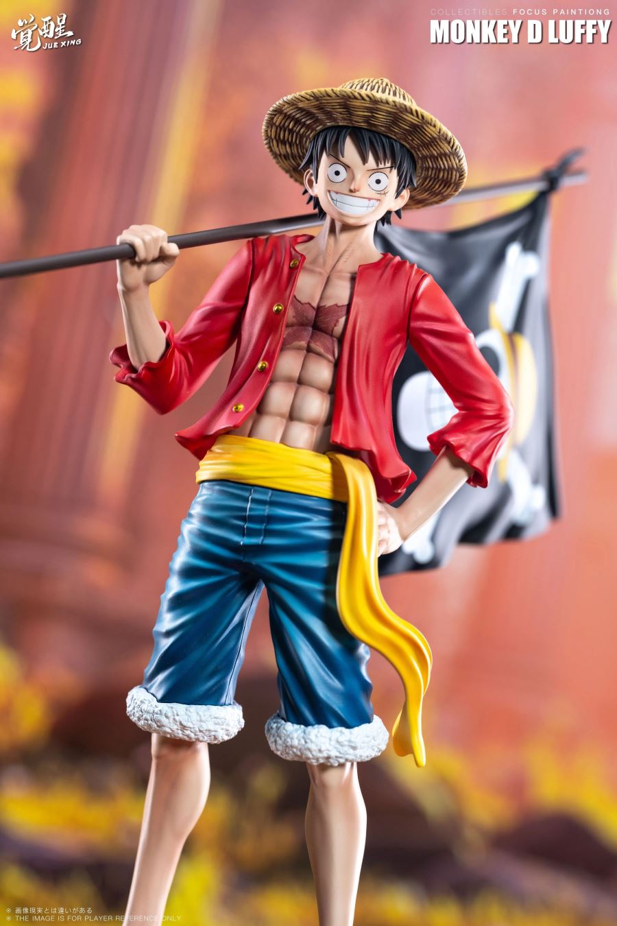 Flag Carrying Luffy - One Piece