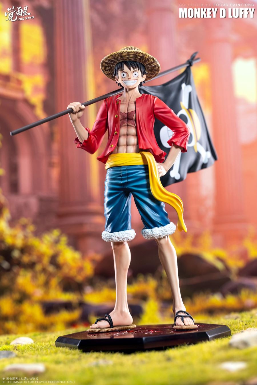 Flag Carrying Luffy - One Piece
