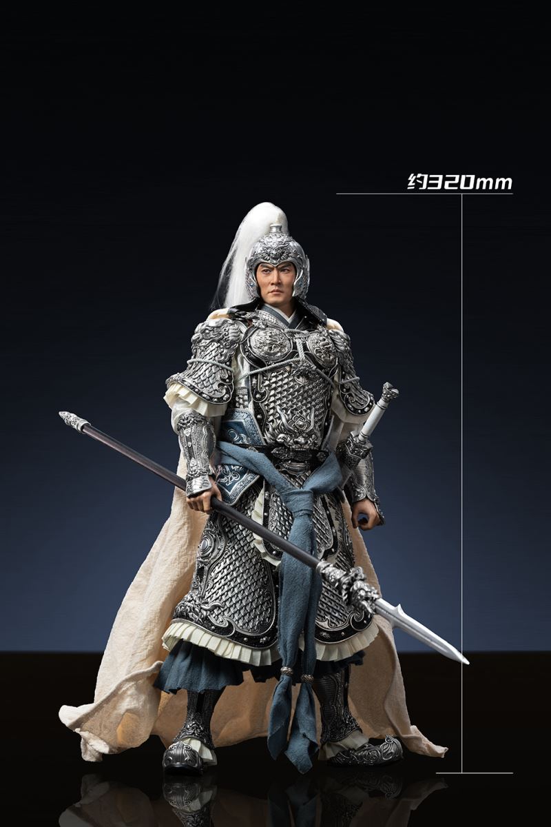 THREE KINDOMS - EVER-VICTORIOUS ZHAO YUN, ZILONG & LUMINOUS JADE LION 1/6