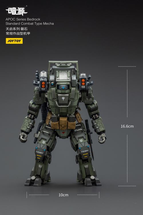 Apocalypse Series - Rock Conventional Combat Mecha/Storm Hurricane Fire Support Mecha/Pilot 1/25