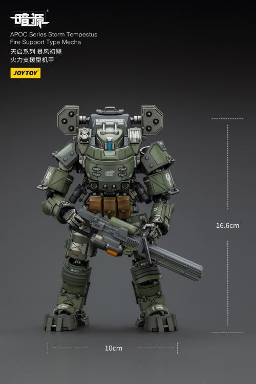 Apocalypse Series - Rock Conventional Combat Mecha/Storm Hurricane Fire Support Mecha/Pilot 1/25