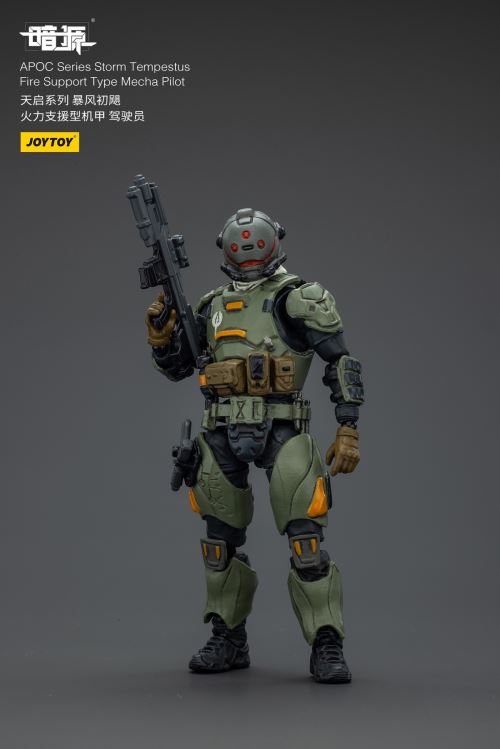 Apocalypse Series - Rock Conventional Combat Mecha/Storm Hurricane Fire Support Mecha/Pilot 1/25