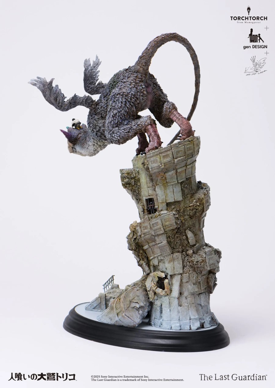 The Last Guardian: Trico Art Statue
