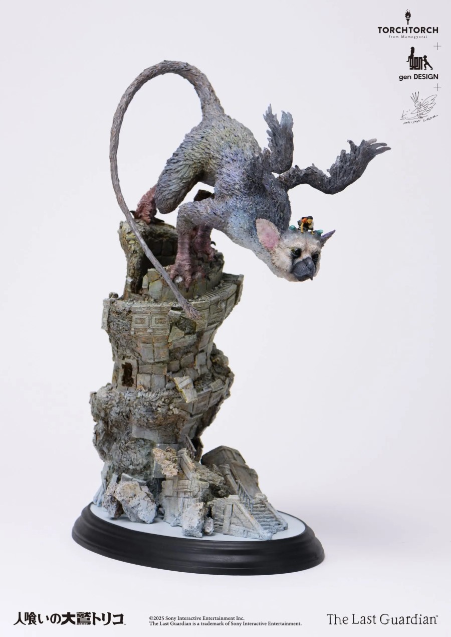 The Last Guardian: Trico Art Statue