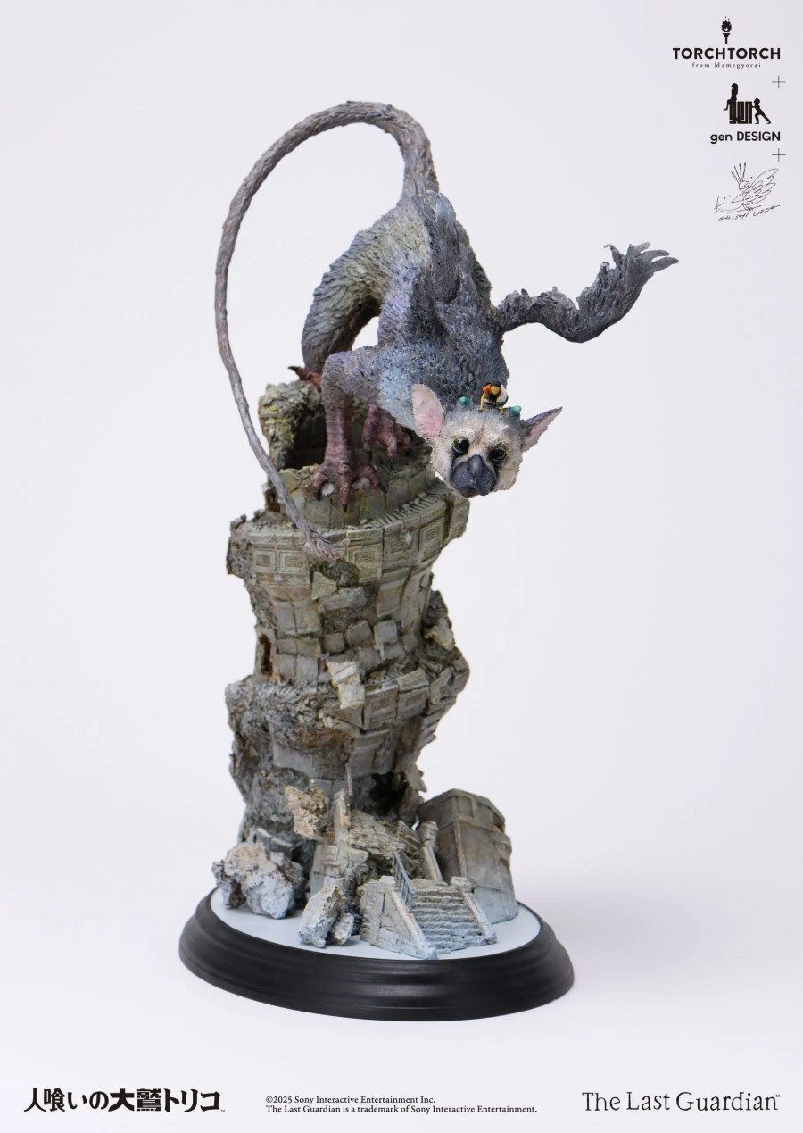 The Last Guardian: Trico Art Statue