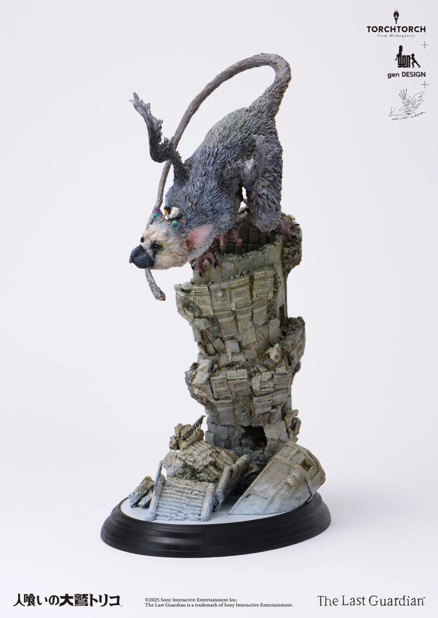The Last Guardian: Trico Art Statue