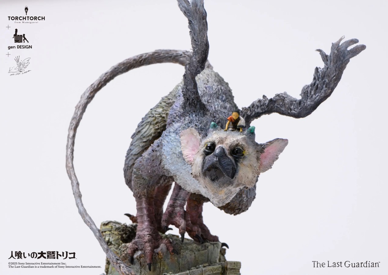 The Last Guardian: Trico Art Statue