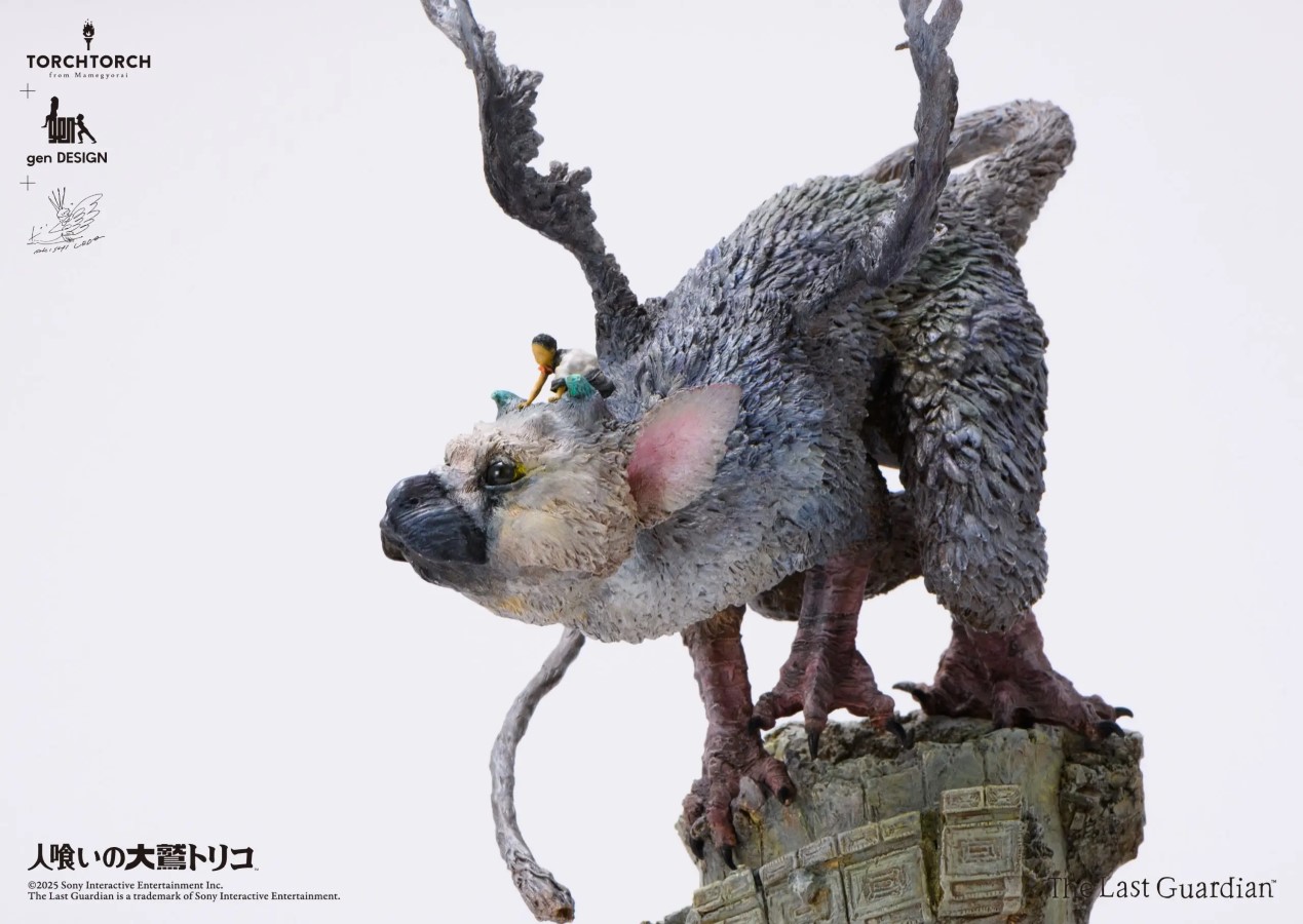 The Last Guardian: Trico Art Statue