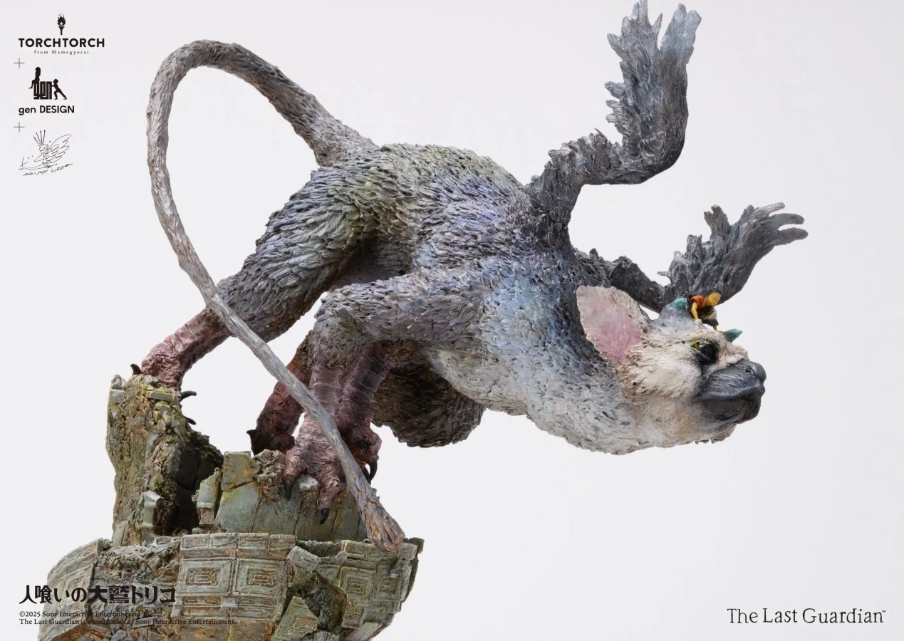 The Last Guardian: Trico Art Statue