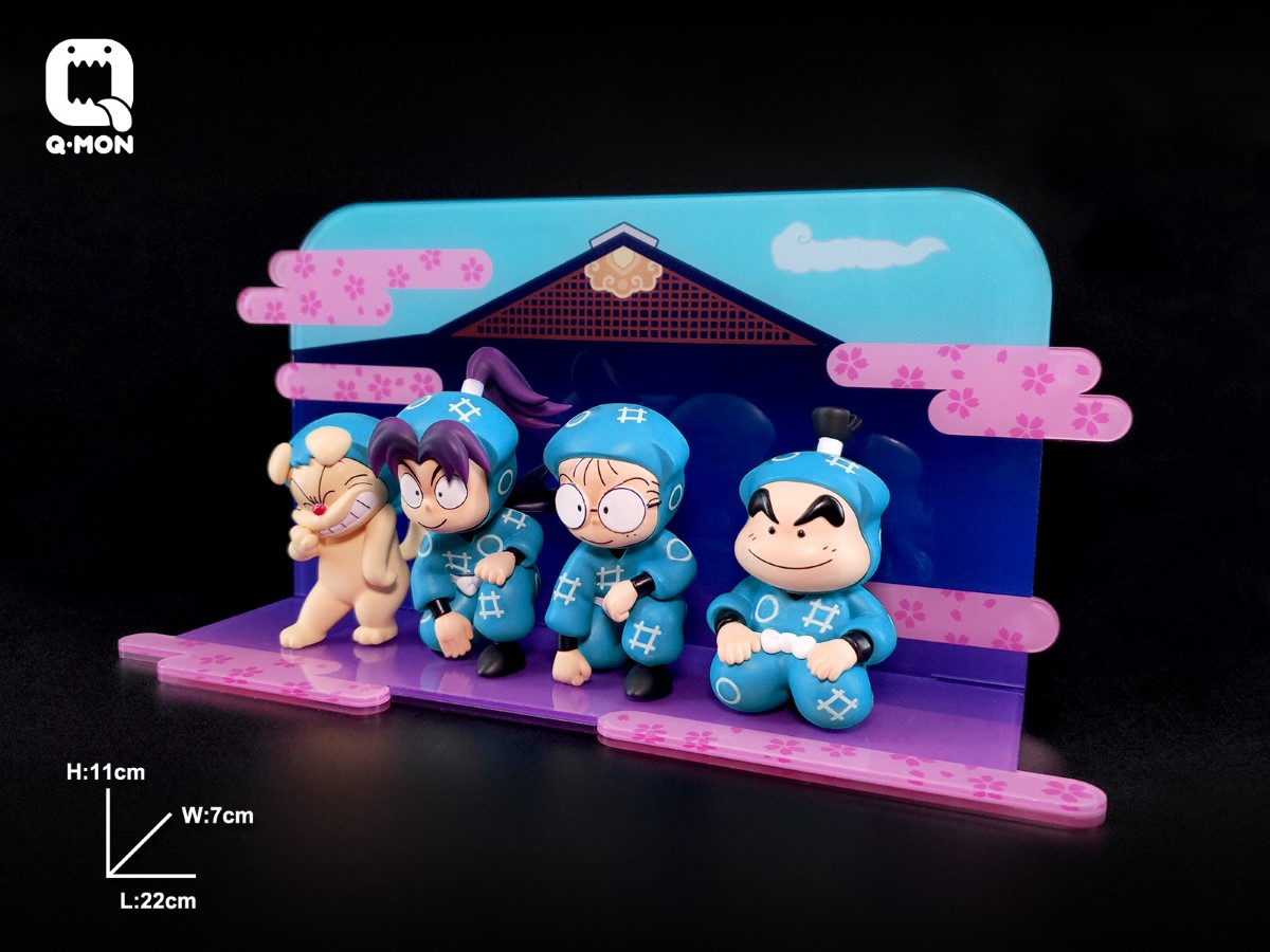 Rantarou Inadera & Kirimaru Settsuno & Shinbei Fukutomi & Hemu Hemu - Nintama Rantaro