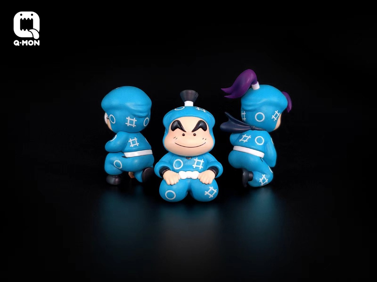 Rantarou Inadera & Kirimaru Settsuno & Shinbei Fukutomi & Hemu Hemu - Nintama Rantaro