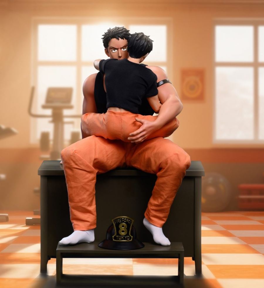 Fire Force Special Training with the Captain Akitaru Obi & Shinra Kusakabe