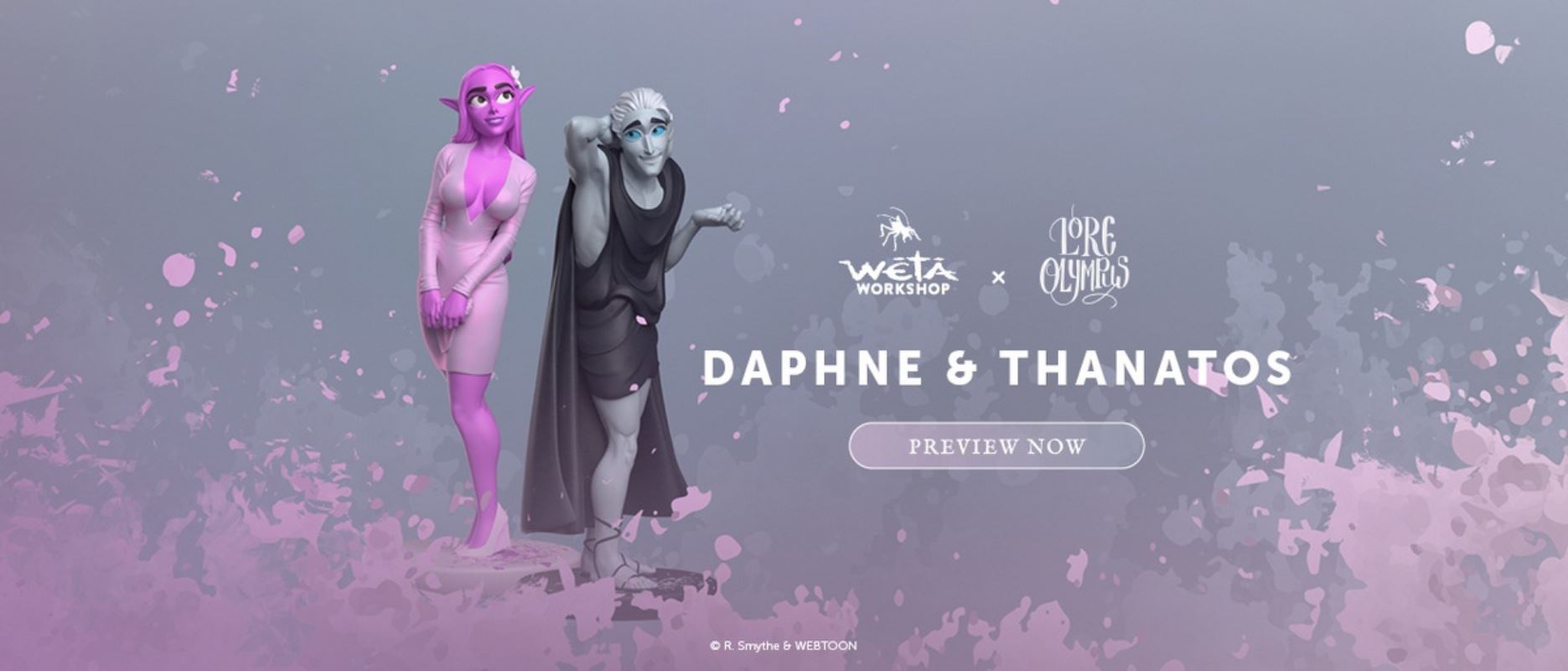 Legend of Olympus - Daphne & Thanatos