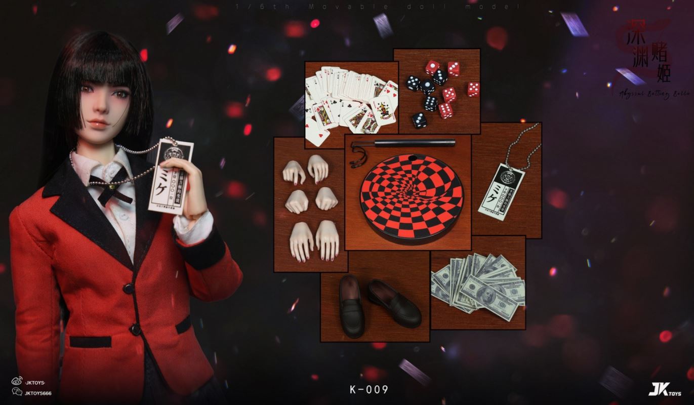 Abyss Gambler Yumeko Cosplay 1/6