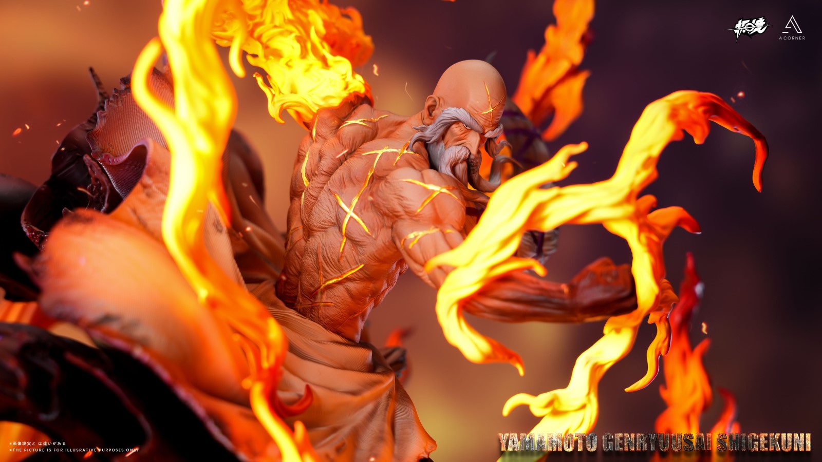 Yamamoto Genryusai Shigekuni - Bleach 1/6