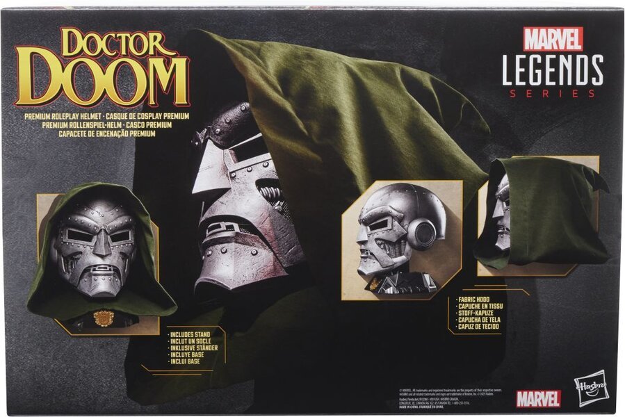 Marvel Legends Doctor Doom Premium Roleplay Helmet