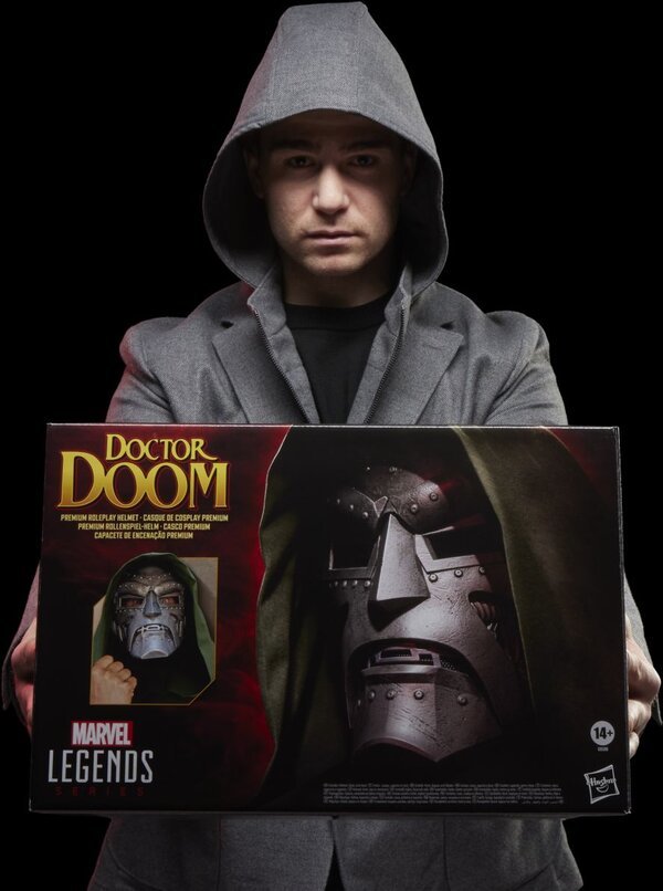 Marvel Legends Doctor Doom Premium Roleplay Helmet