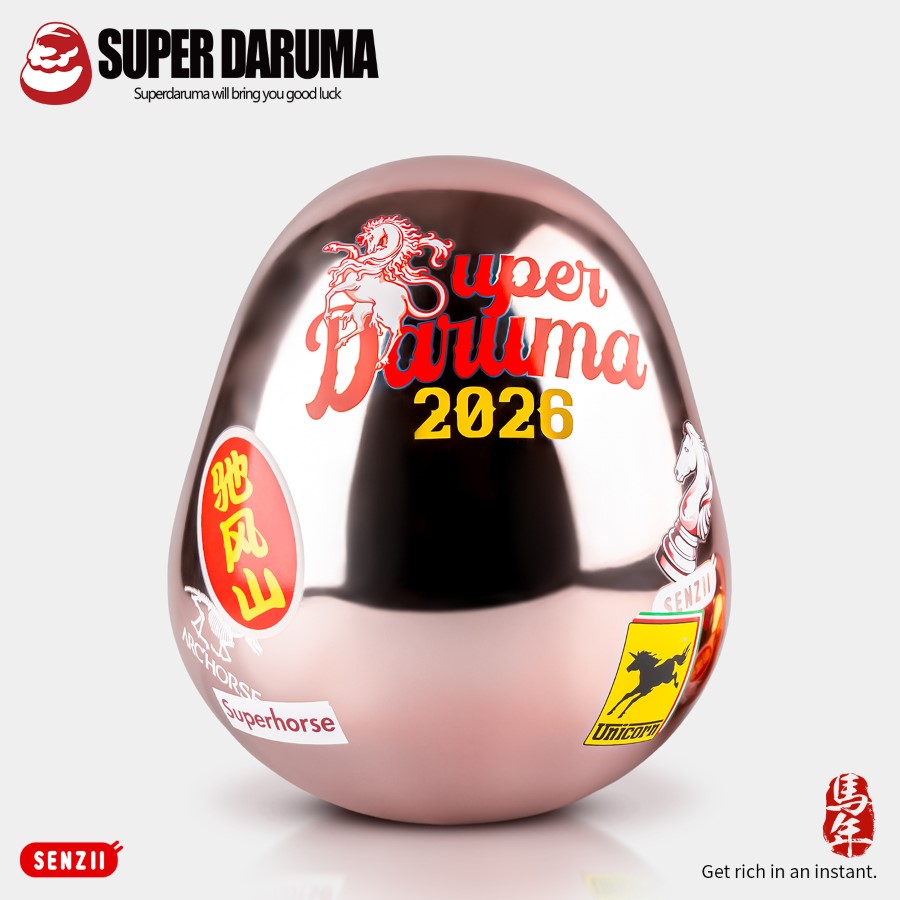  Thousand Paper + Super Daruma (Year of the Horse Limited Edition)