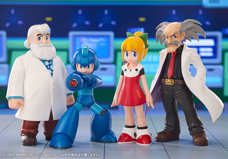 OSHI WORKS Mega Man Dr. Wily & Dr. Light