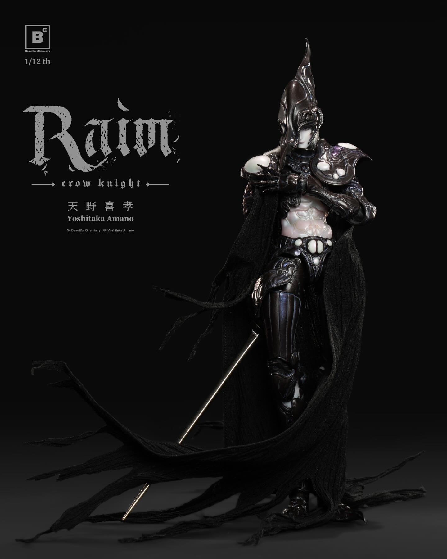 Beautiful Chemistry x Yoshitaka Amano RAIM - Crow Knight [BC202517] 1/12