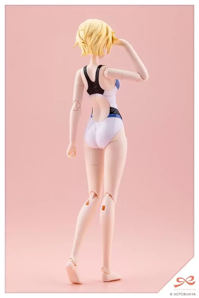 Saotome Rui [Momosakura High School - Competitive Swimsuit] Dreamy White Dolphin