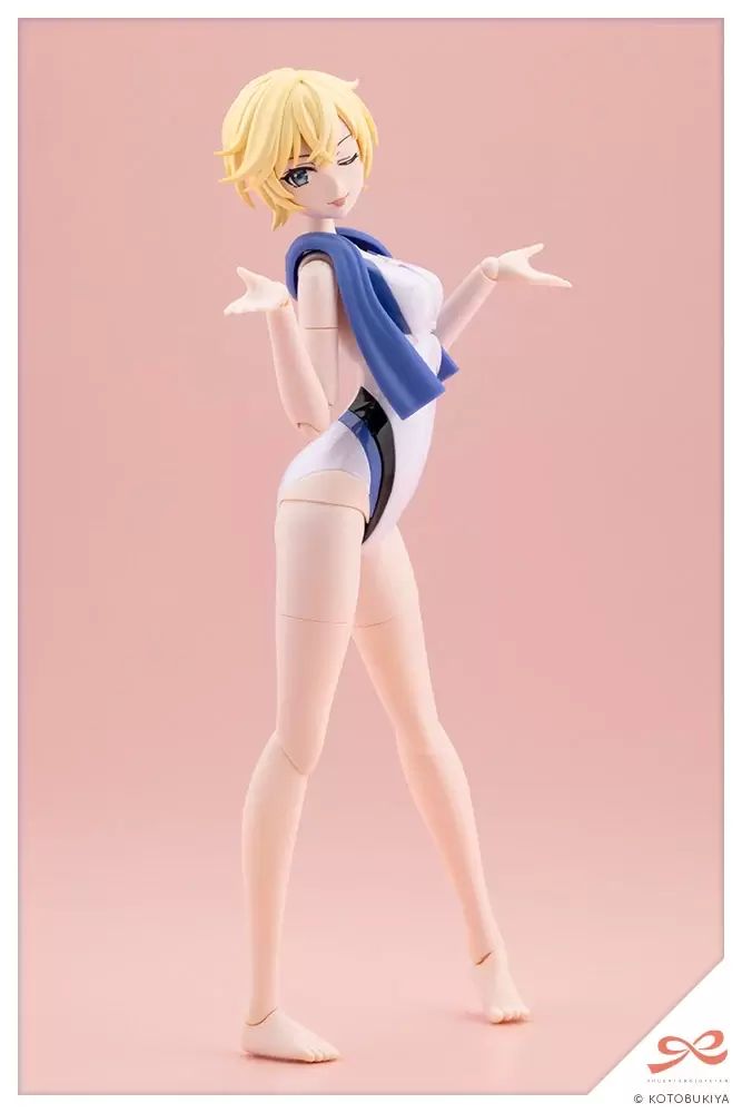 Saotome Rui [Momosakura High School - Competitive Swimsuit] Dreamy White Dolphin