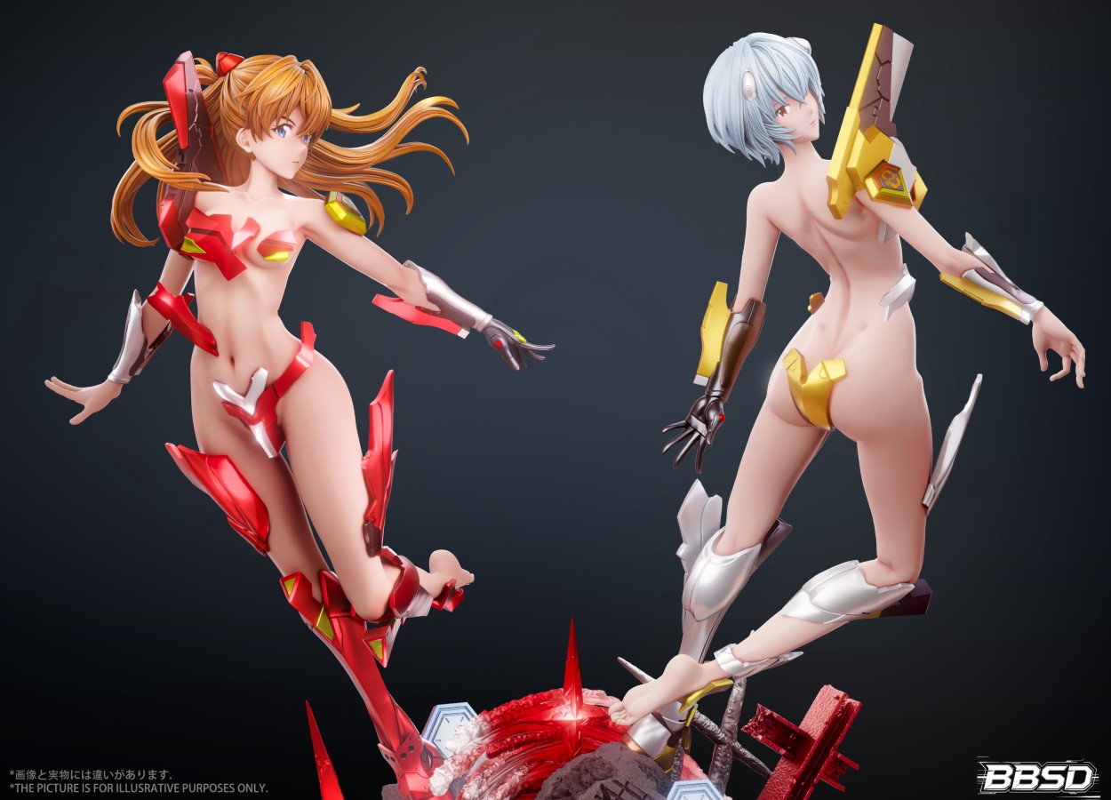 Asuka & Ayanami Rei - Evangelion