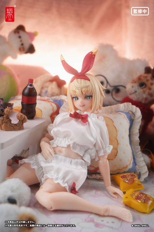 Puff Sleeves Loungewear (White)