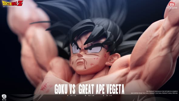 Vegeta Great Ape vs Goku 1/6 [Licensed]