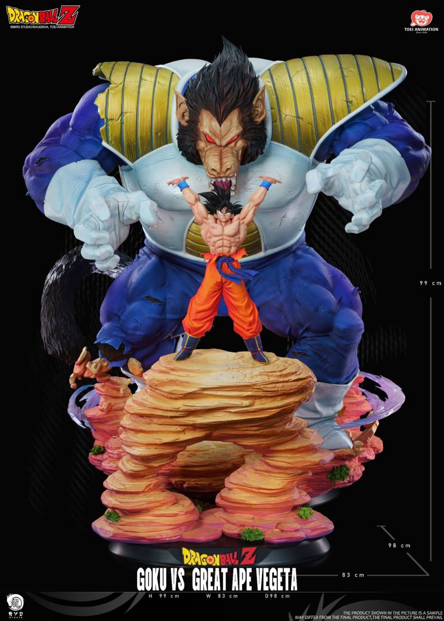 Vegeta Great Ape vs Goku 1/6 [Licensed]
