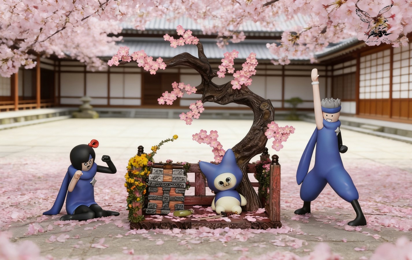 The Cat Burning - Monster Hunter