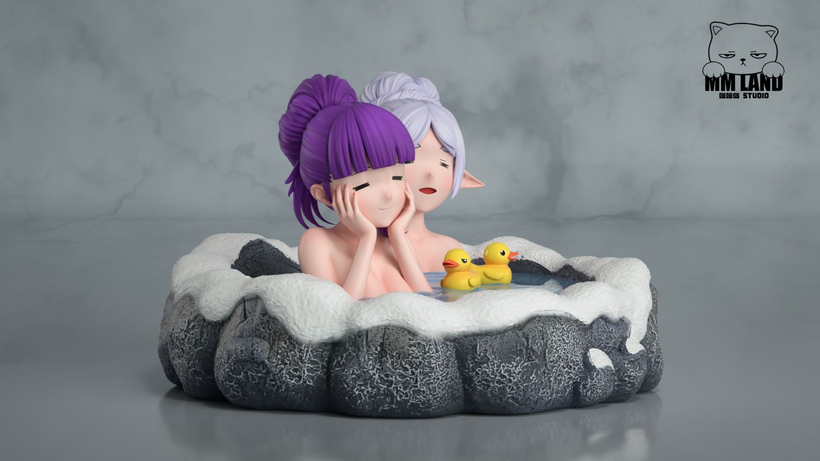 Hot Spring Fern and Frieren - Frieren: Beyond Journey's End