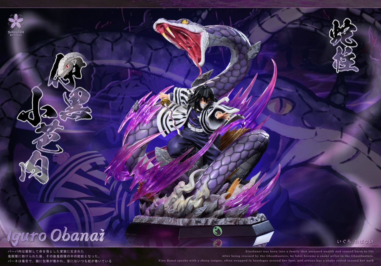 Obanai Iguro Snake Hashira - Demon Slayer