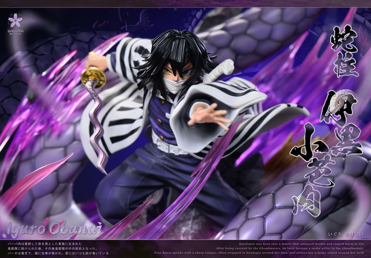 Obanai Iguro Snake Hashira - Demon Slayer