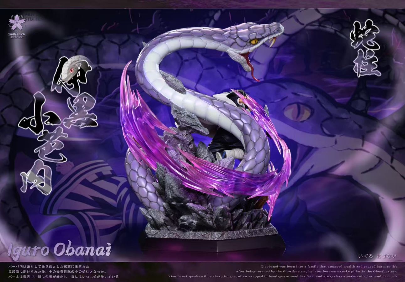 Obanai Iguro Snake Hashira - Demon Slayer