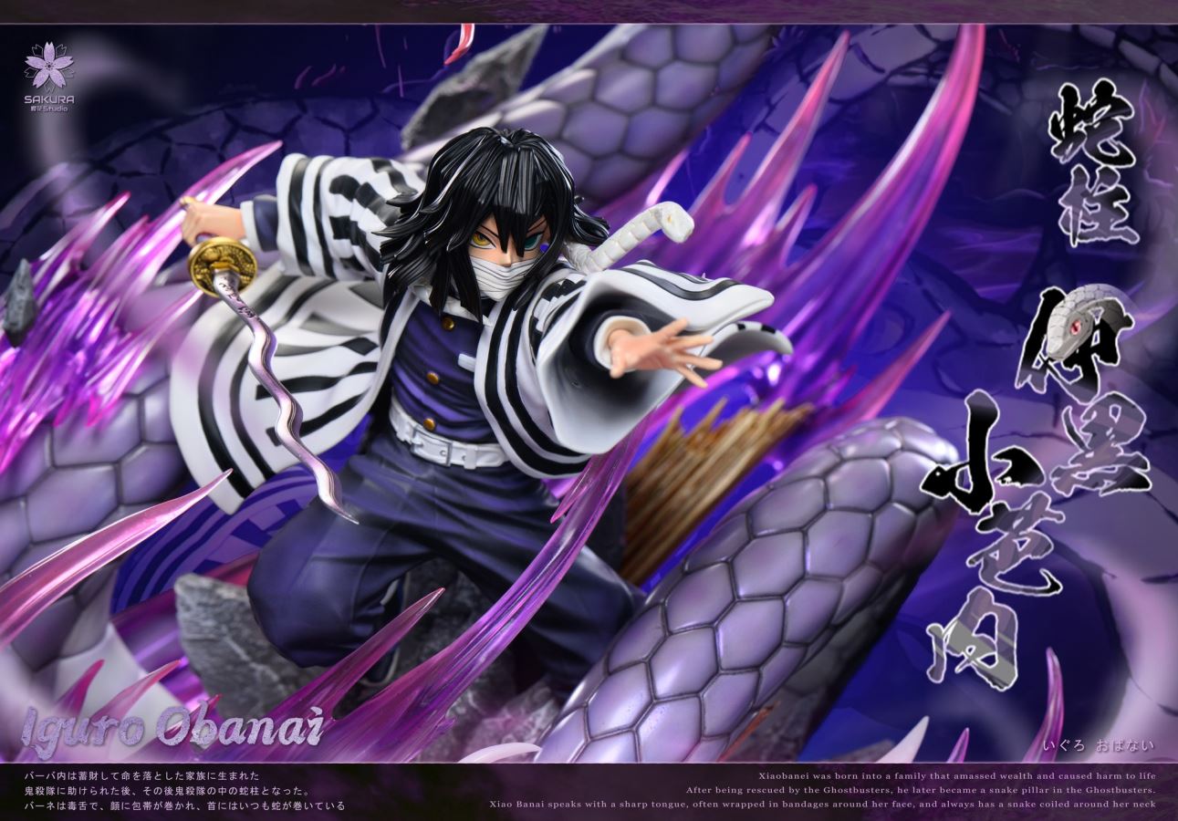 Obanai Iguro Snake Hashira - Demon Slayer