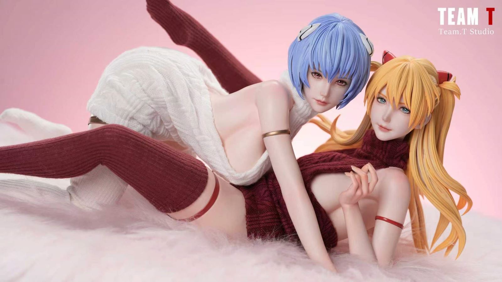 Asuka x Rei Neon - Genesis Evangelion