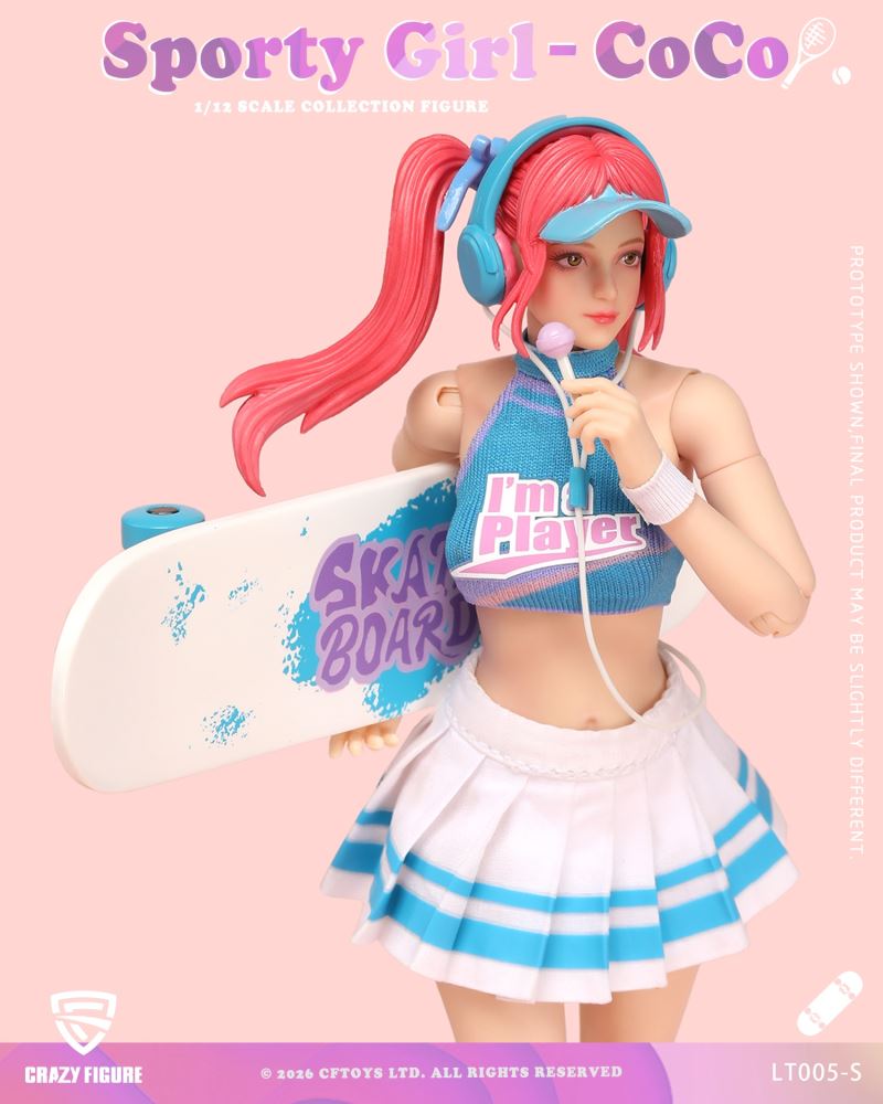 Sporty Girl Coco 1/12