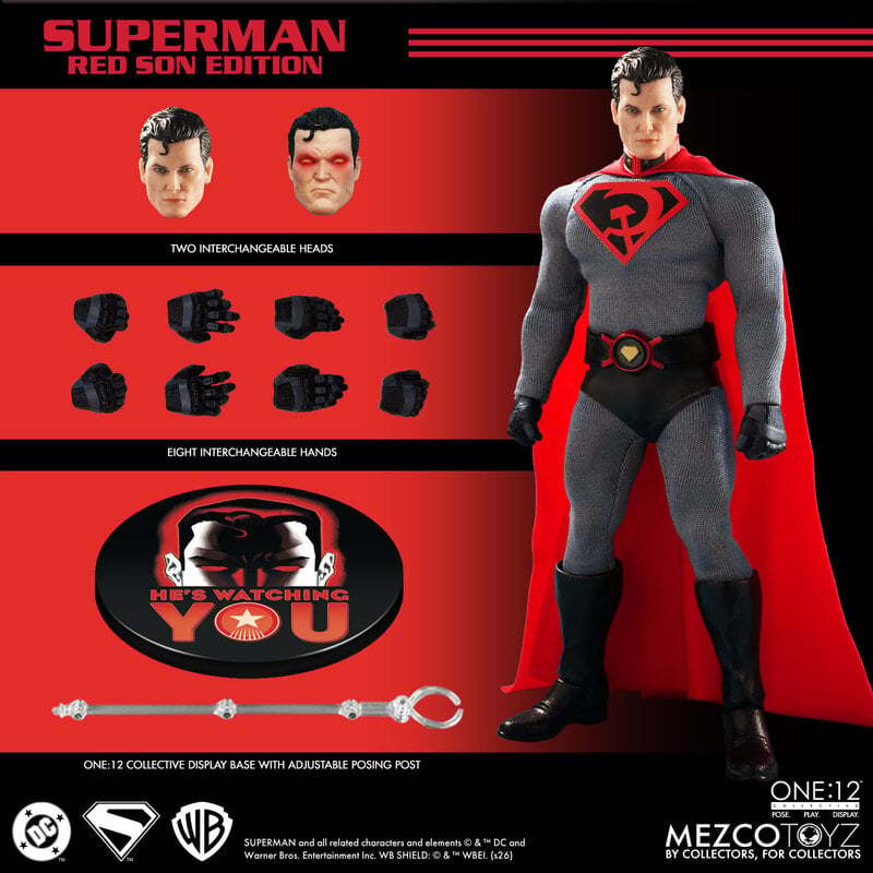 One:12 Collective Superman - Red Son Edition 1/12