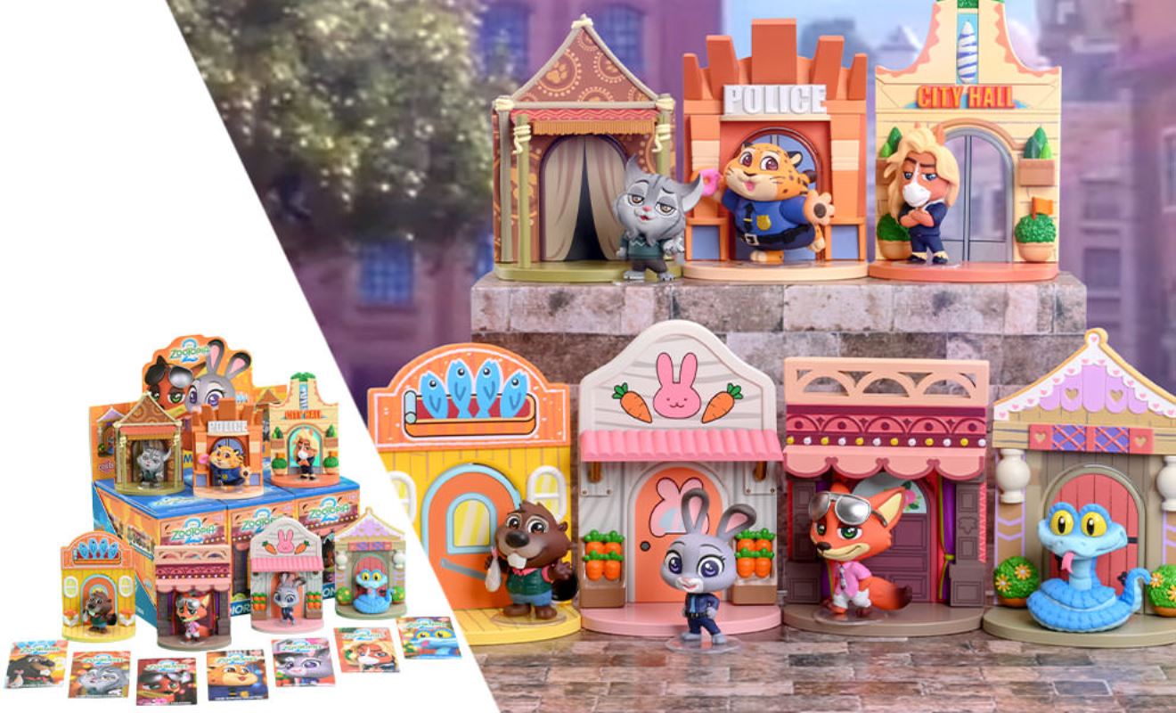Zootopia 2 Cosbi Diorama Collection
