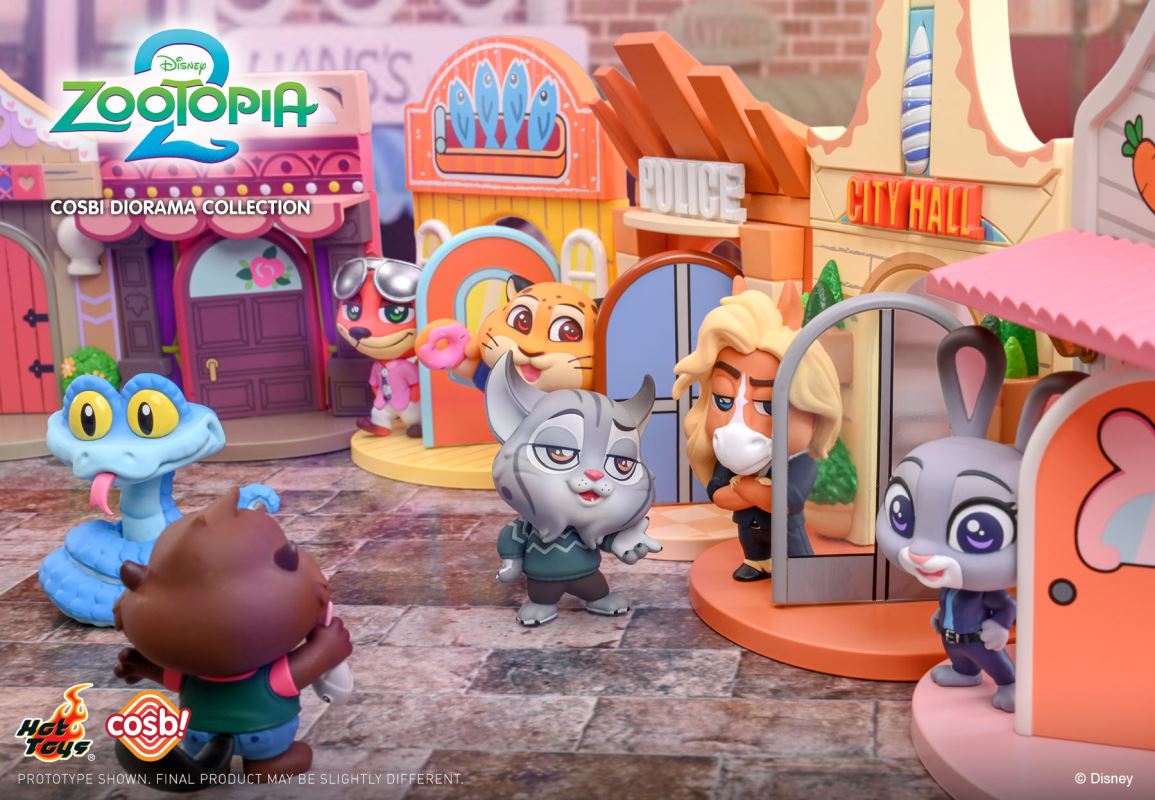 Zootopia 2 Cosbi Diorama Collection