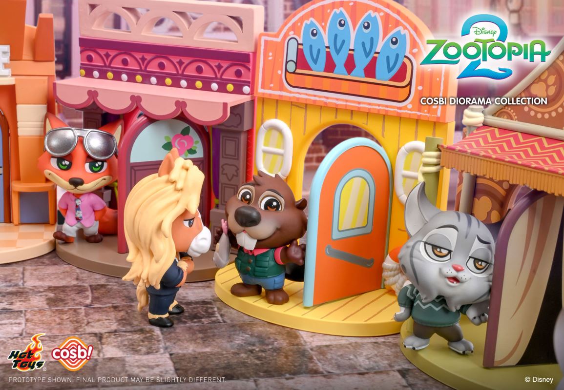 Zootopia 2 Cosbi Diorama Collection
