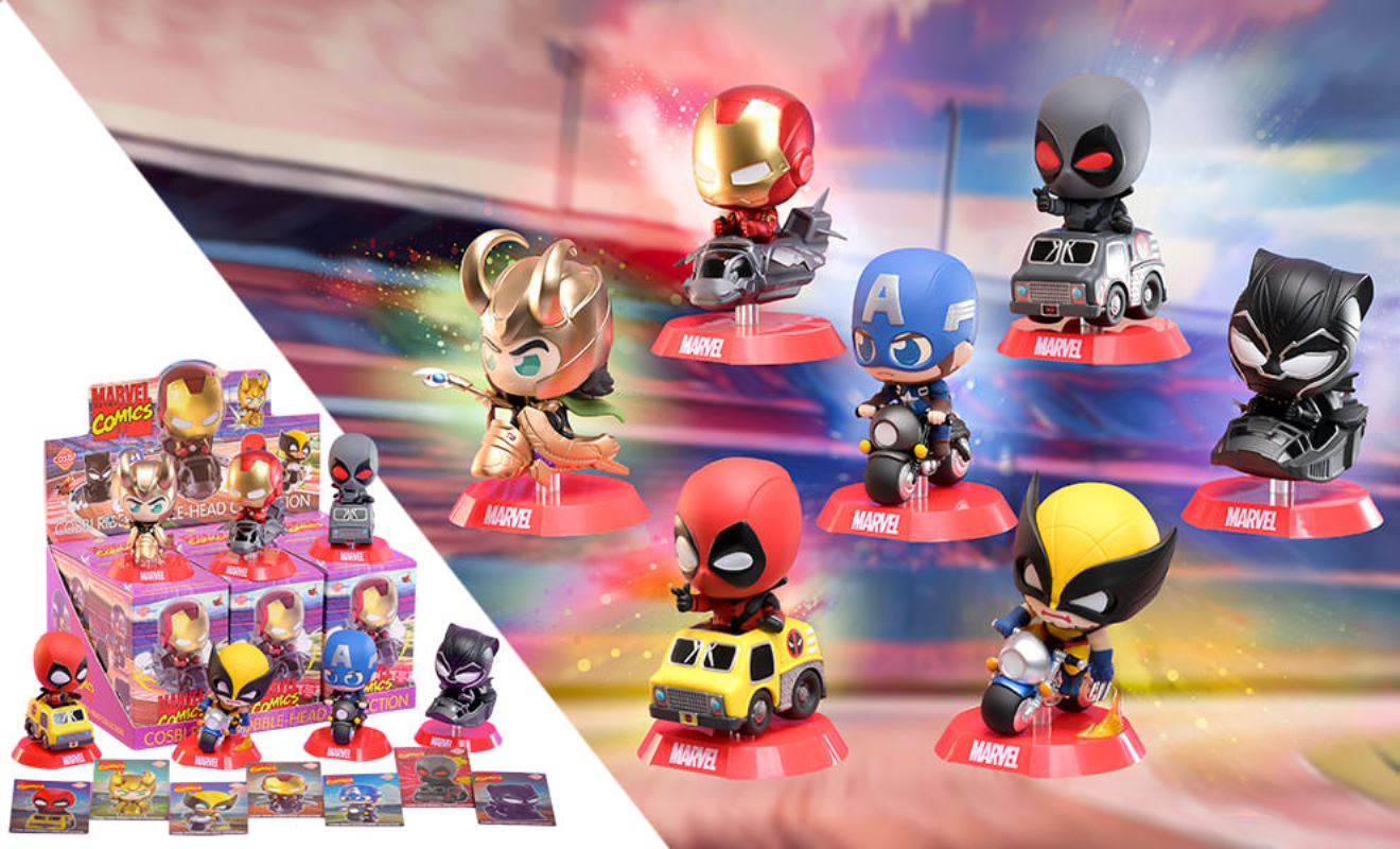Marvel Cosbi Rider Bobble-Head Collection
