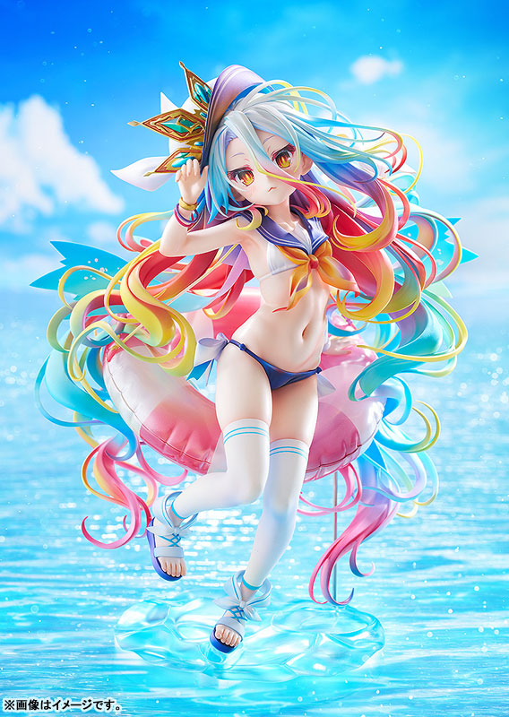 No Game No Life Shiro: Sailor-Style Swimsuit Ver. 1/7
