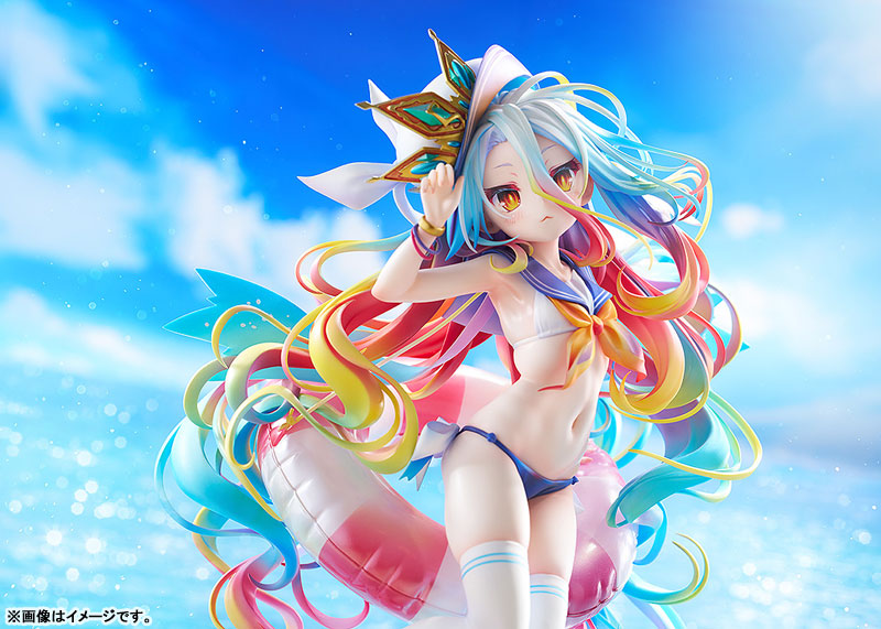 No Game No Life Shiro: Sailor-Style Swimsuit Ver. 1/7